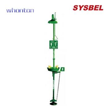 洗眼器|SYSBEL洗眼器_復合式洗眼器(綠色）WG7053FG